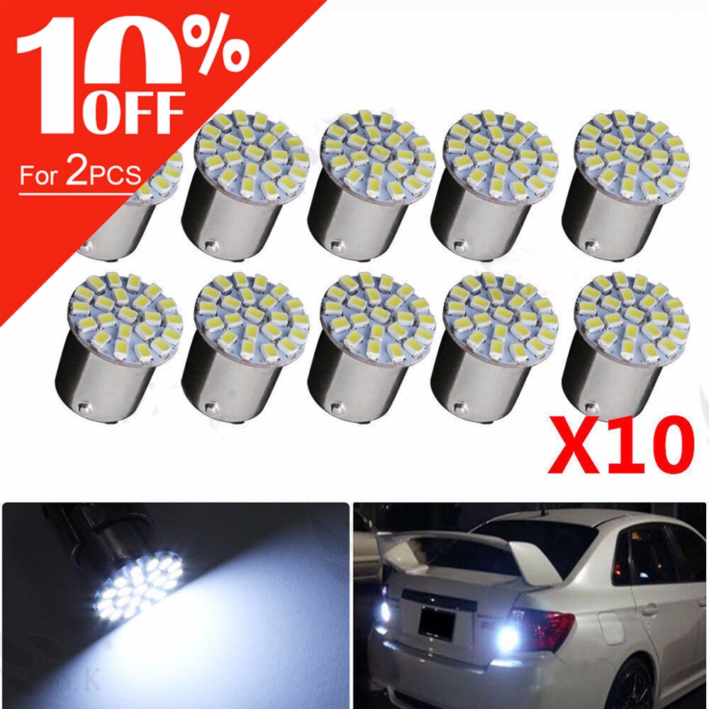 10 / ȭƮ 12V 4W 1156 BA15S 22-SMD LED ڵ      ȣ  P21W 382 7506